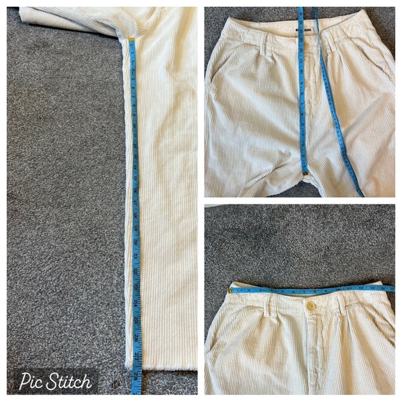 rudy jude sal cream corduroy trousers - Picture 13 of 13